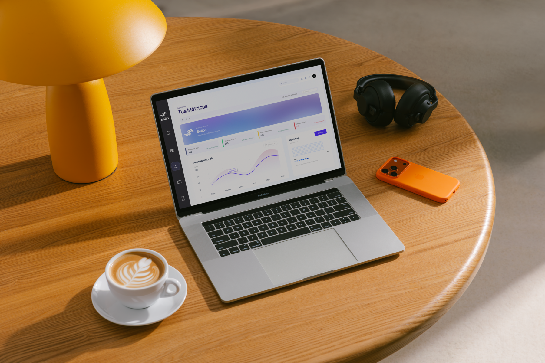Dashboard de niveles de Sello